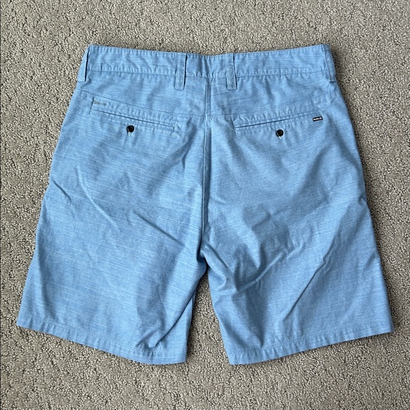 Hurley Dri Breathe Shorts in Marled Blue Casual Relaxed Shorts Men’s Size 32 EUC - Picture 9 of 12